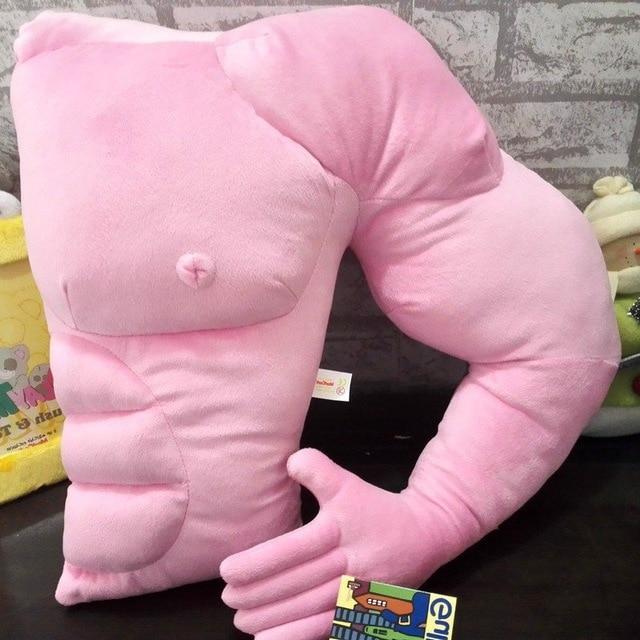Muscular Boyfriend Arm Pillow - CozyCuddle