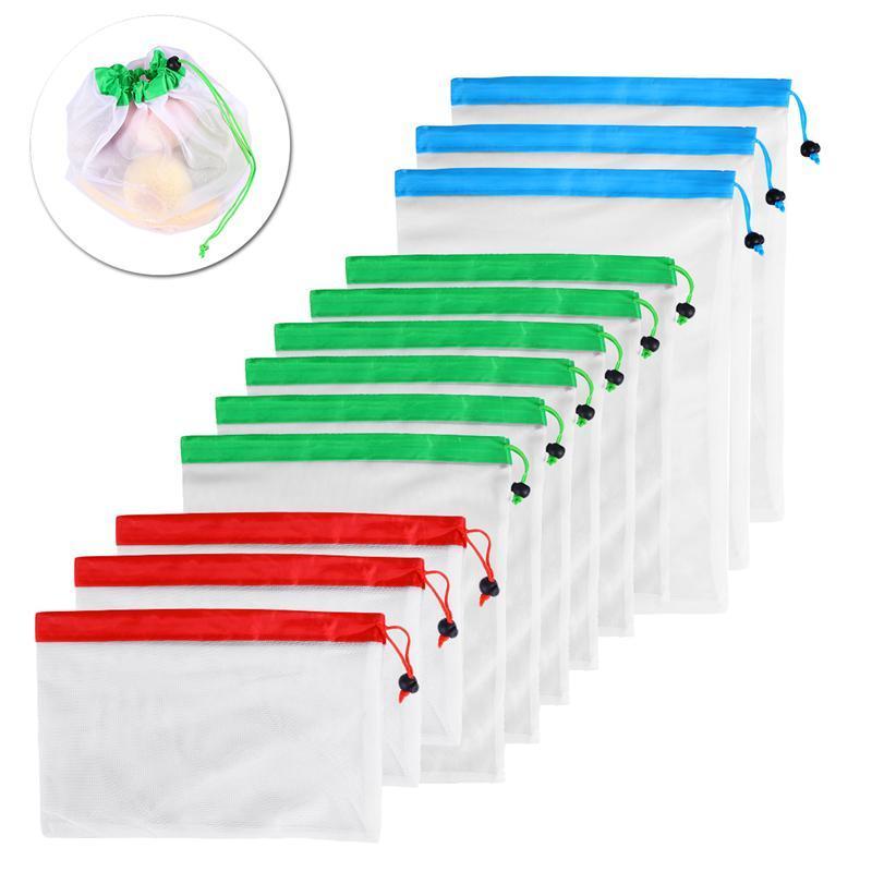 Reusable Mesh Produce Bags - EcoPure Essentials