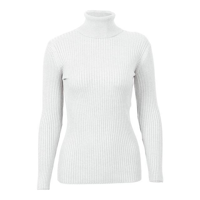 Knitted Turtleneck Sweater - Luxe Threads