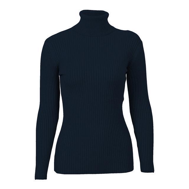Knitted Turtleneck Sweater - Luxe Threads