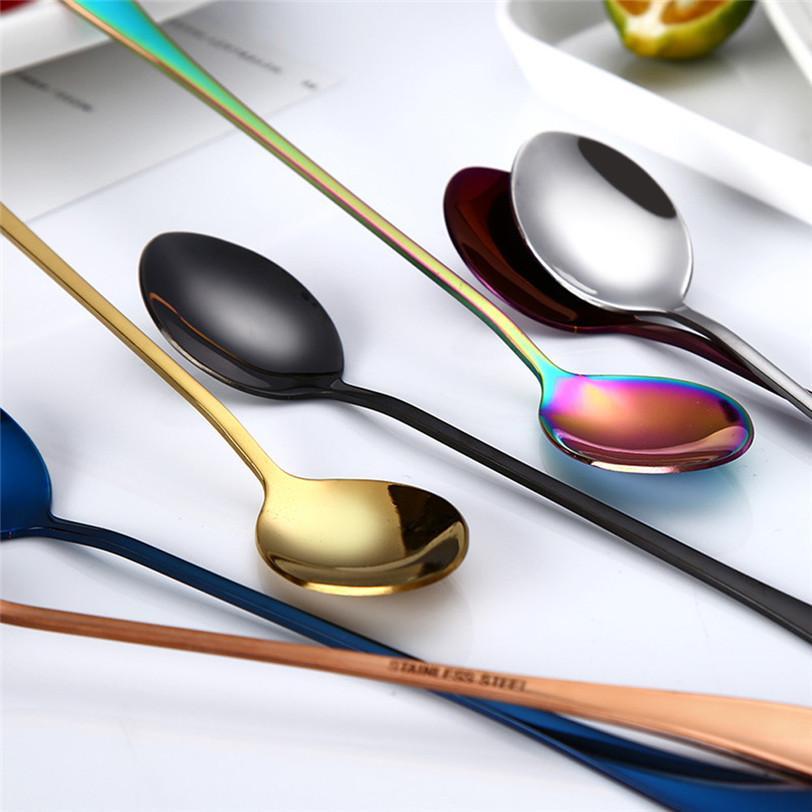 Colorful Long Handle Spoon - Luxe Kitchen Essentials