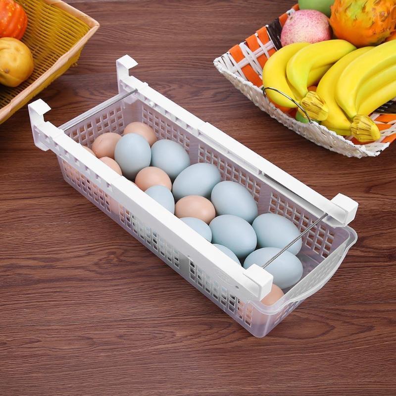 Fridge Pull Out Organizer Bin - LuxeHome Essentials