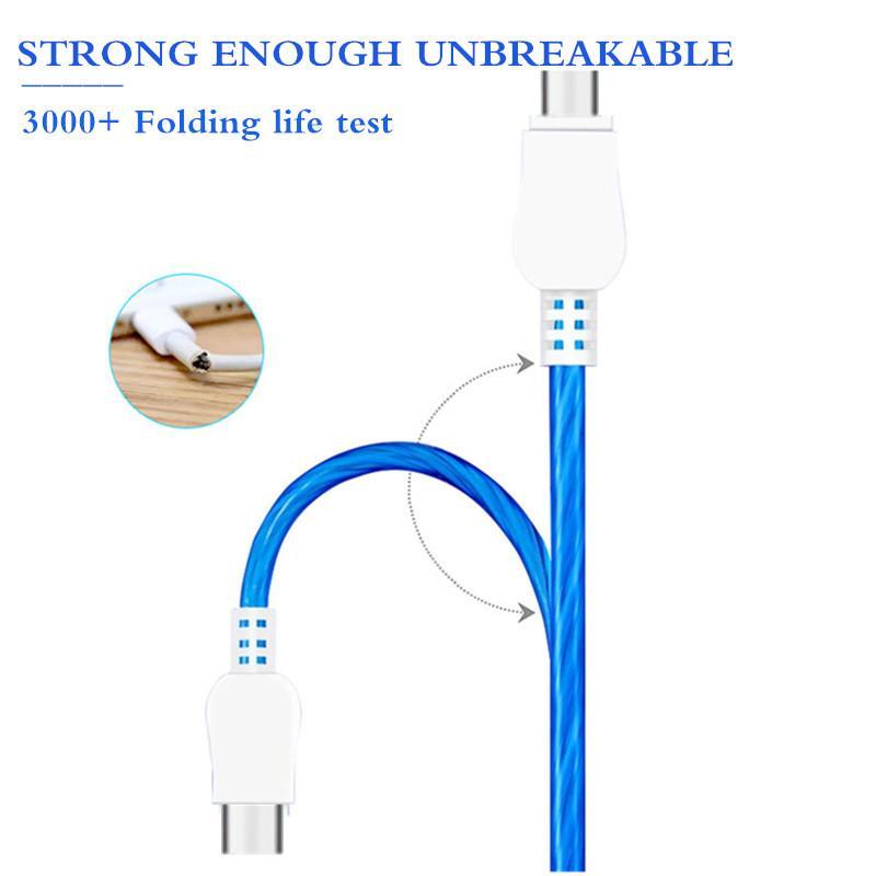 Glowing Charging Cable - Luminex Tech