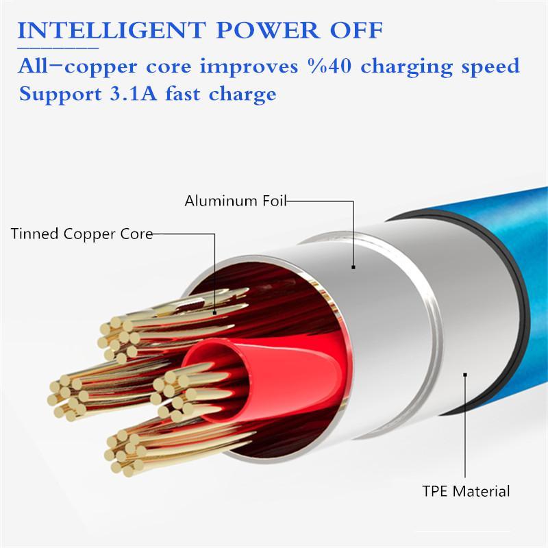 Glowing Charging Cable - Luminex Tech