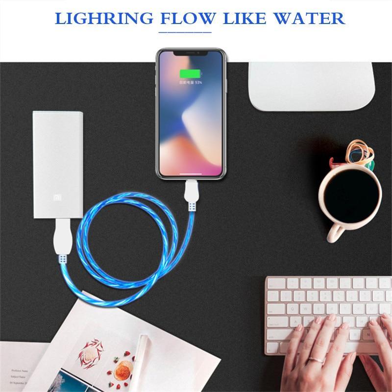 Glowing Charging Cable - Luminex Tech