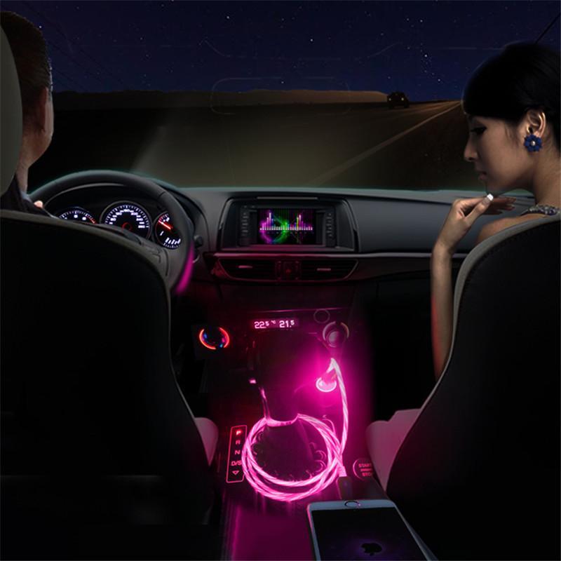 Glowing Charging Cable - Luminex Tech