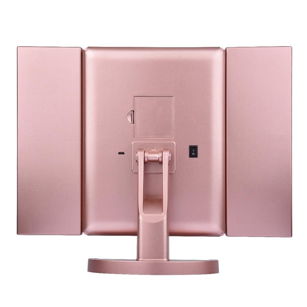 Lighted Magnifying Makeup Mirror - LuxeGlow