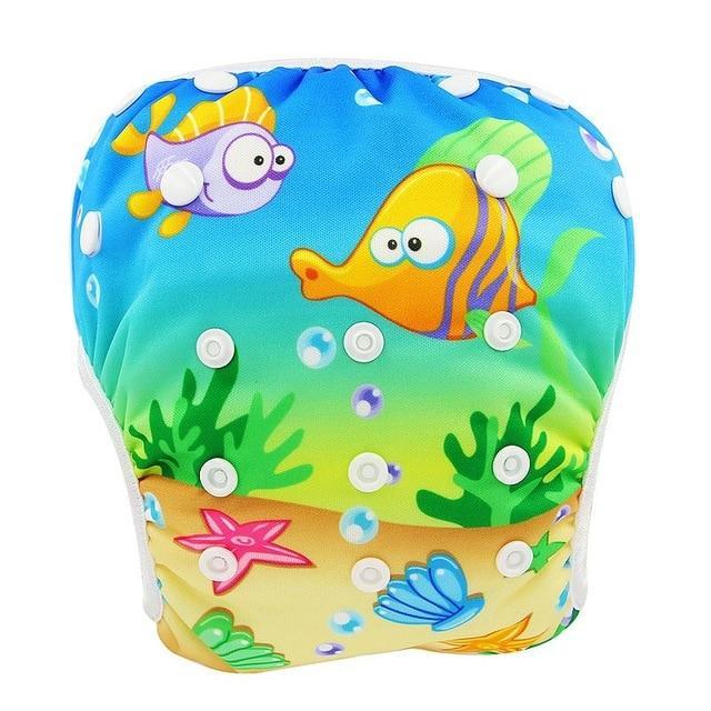 Eco-Friendly Reusable Baby Swim Diapers - AquaNest
