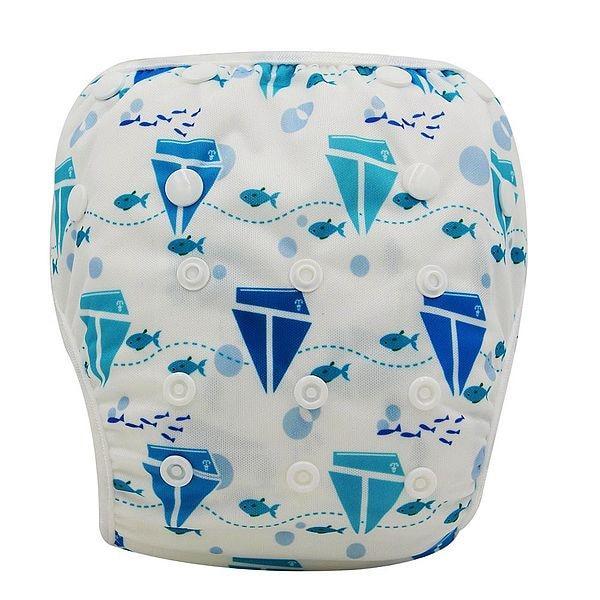 Eco-Friendly Reusable Baby Swim Diapers - AquaNest
