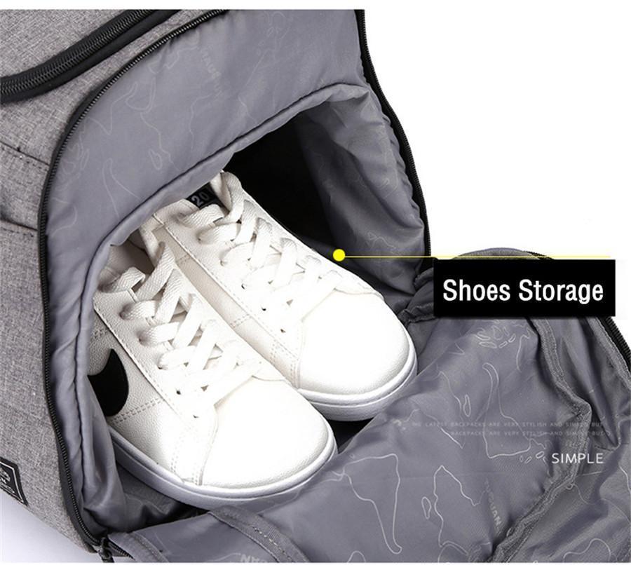 Anti-theft Carry-on Duffel Bag - LuxeGuard