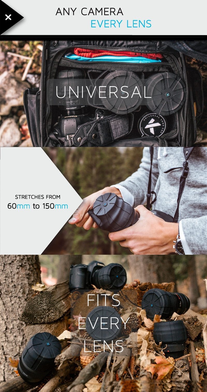 Universal Lens Cap - OptiGuard Premium