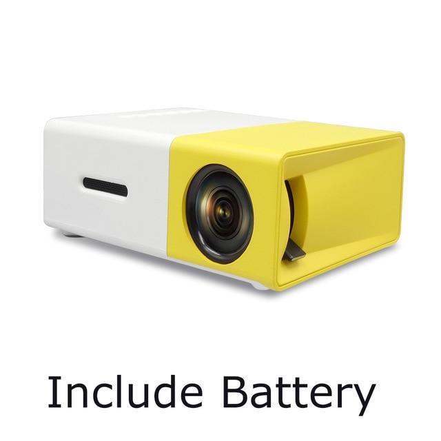 Mini Portable LED Projector - LuminaVision