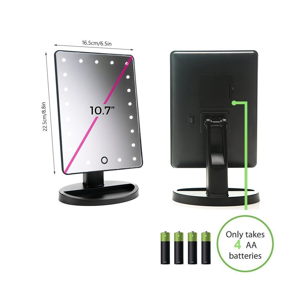 LED Vanity Makeup Mirror - LuxeGlow