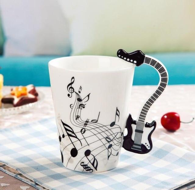 Guitar Lover's Ceramic Mug - Melodic Mugs