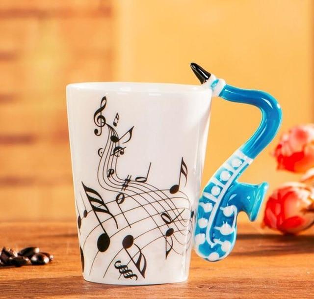 Guitar Lover's Ceramic Mug - Melodic Mugs