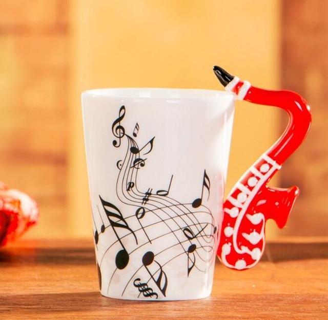 Guitar Lover's Ceramic Mug - Melodic Mugs