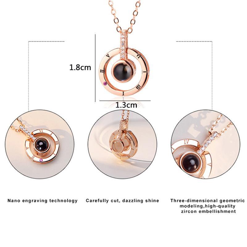 100 Languages 'I Love You' Necklace - Amore Luxe