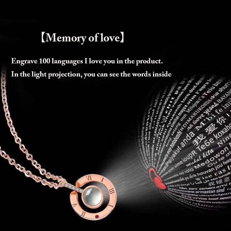 100 Languages 'I Love You' Necklace - Amore Luxe