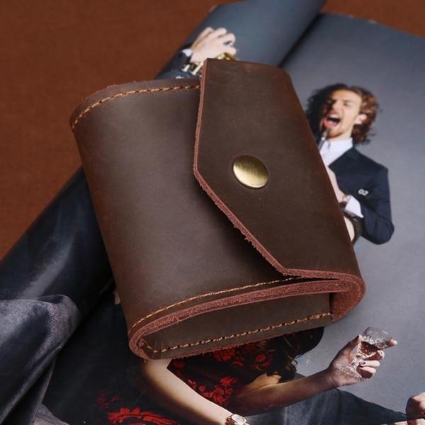 Leather Earphone Bag Case - LuxeSound Essentials