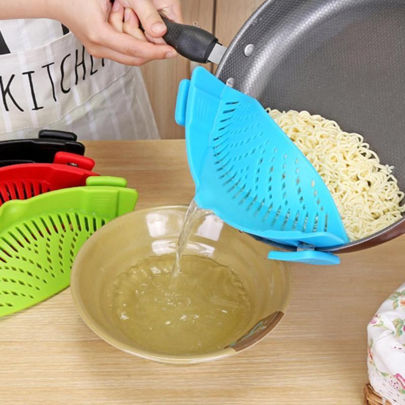 Anti-Spill Strainer Clip - AquaGuard