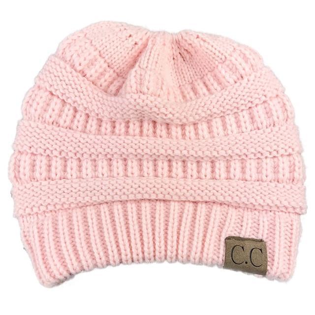 Ponytail-Friendly Soft Knit Beanie - Luxe Threads