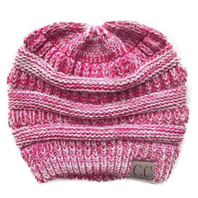 Ponytail-Friendly Soft Knit Beanie - Luxe Threads