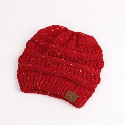 Ponytail-Friendly Soft Knit Beanie - Luxe Threads