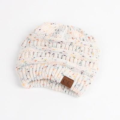 Ponytail-Friendly Soft Knit Beanie - Luxe Threads