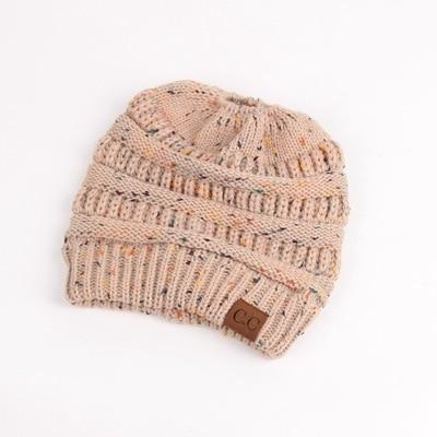 Ponytail-Friendly Soft Knit Beanie - Luxe Threads