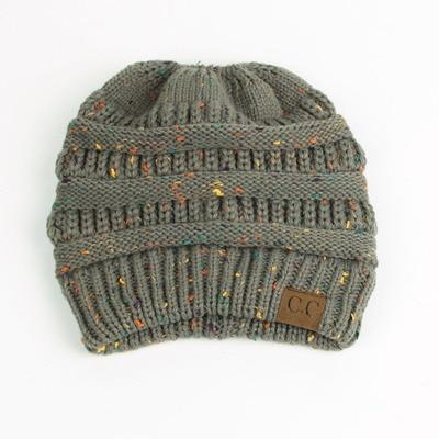 Ponytail-Friendly Soft Knit Beanie - Luxe Threads