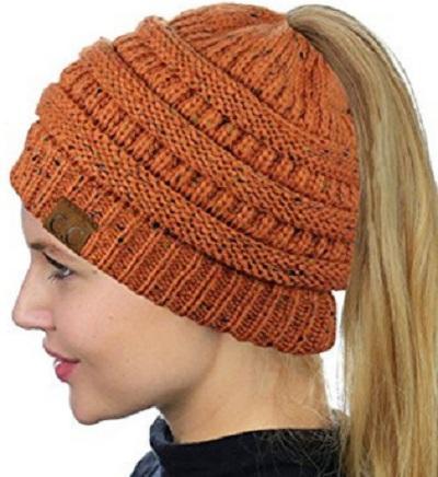 Ponytail-Friendly Soft Knit Beanie - Luxe Threads