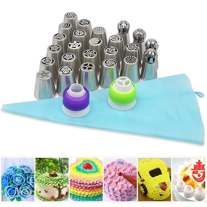 Flower-Shaped Frosting Nozzles - PetalCraft