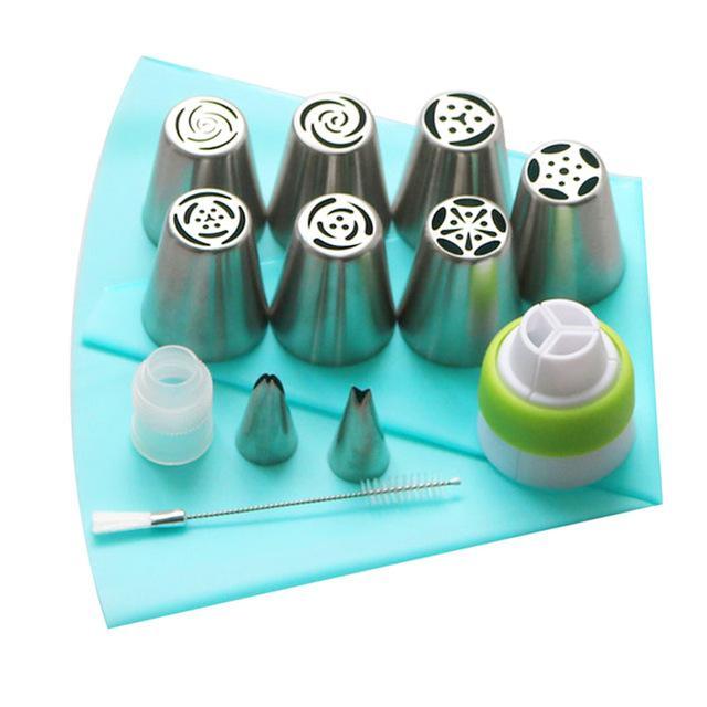 Flower-Shaped Frosting Nozzles - PetalCraft