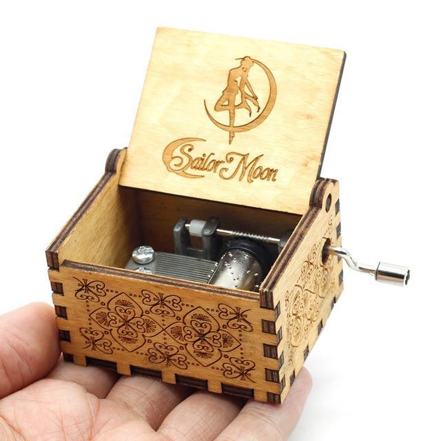 Sailor Moon Wooden Music Box - Celestial Melodies