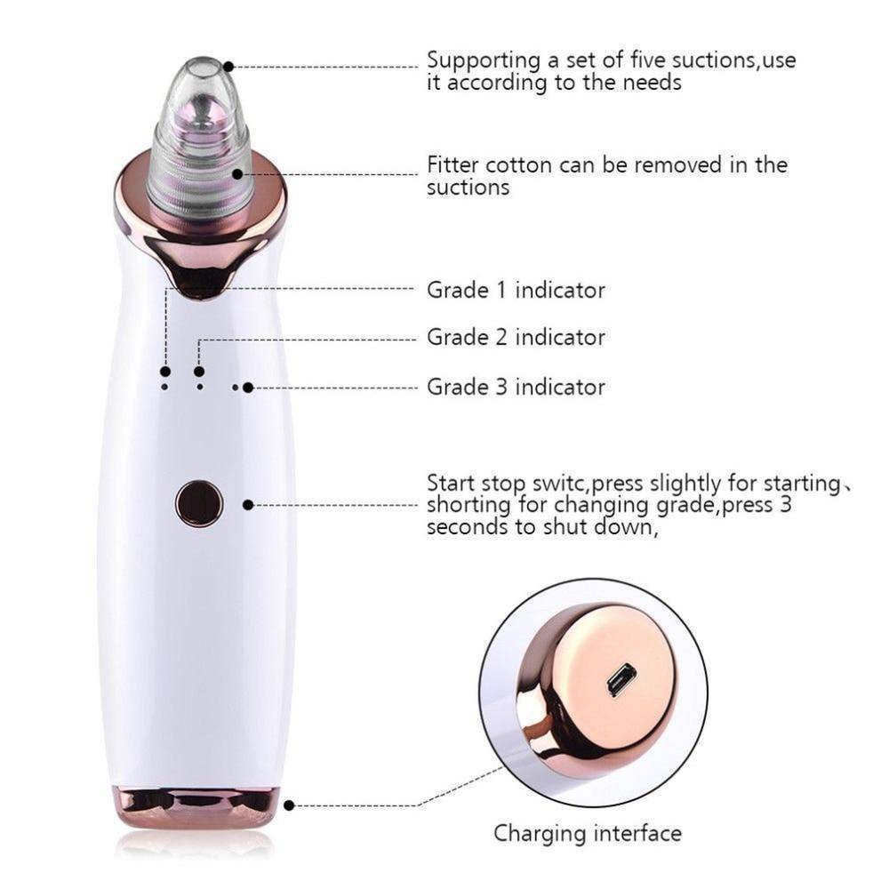Blackhead Removal Vacuum - PureGlow Pro