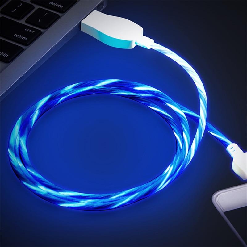 Glowing Charging Cable - Luminex Tech