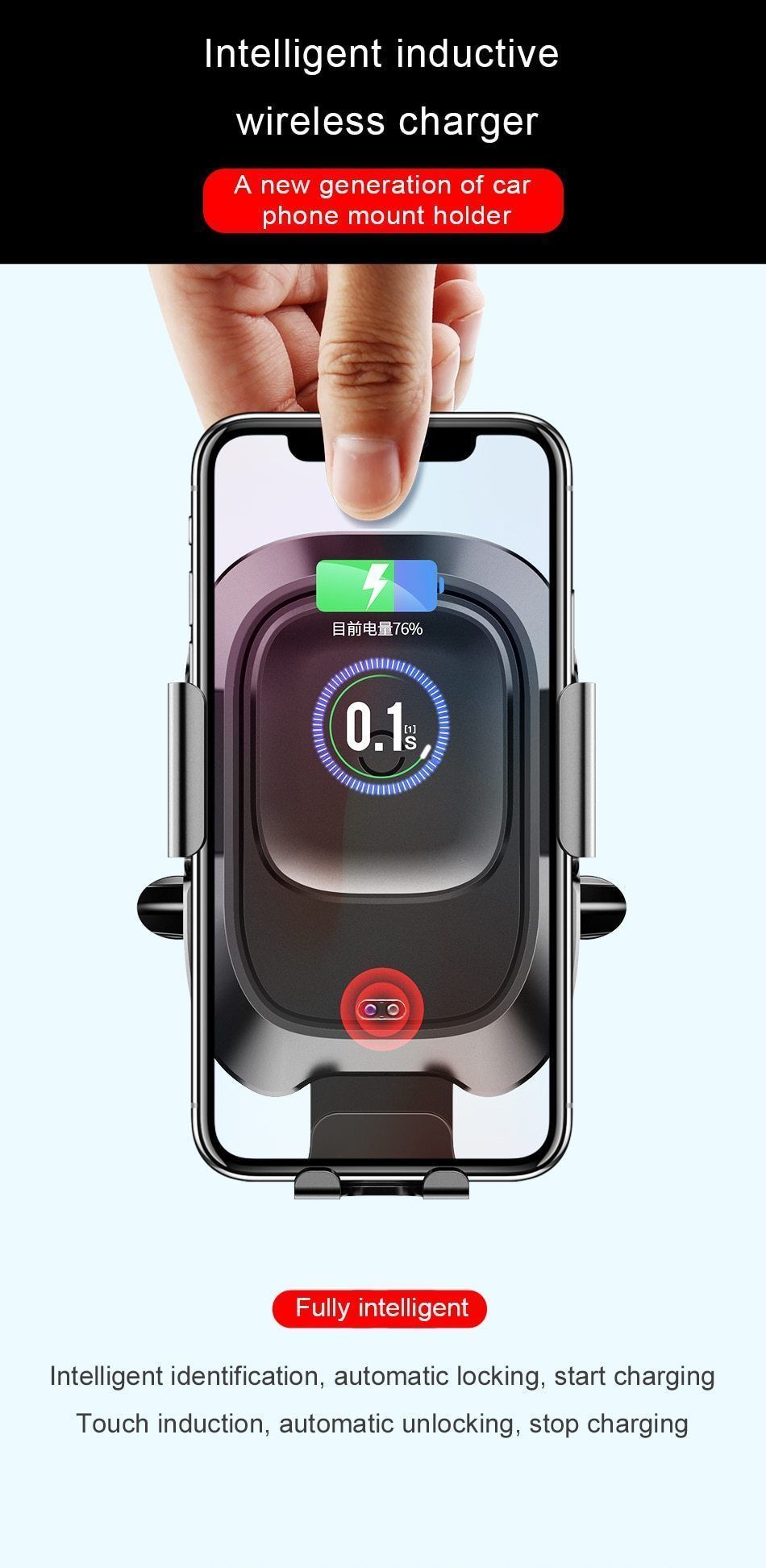 SmartCharge Inductive Wireless Charger - LuxeTech