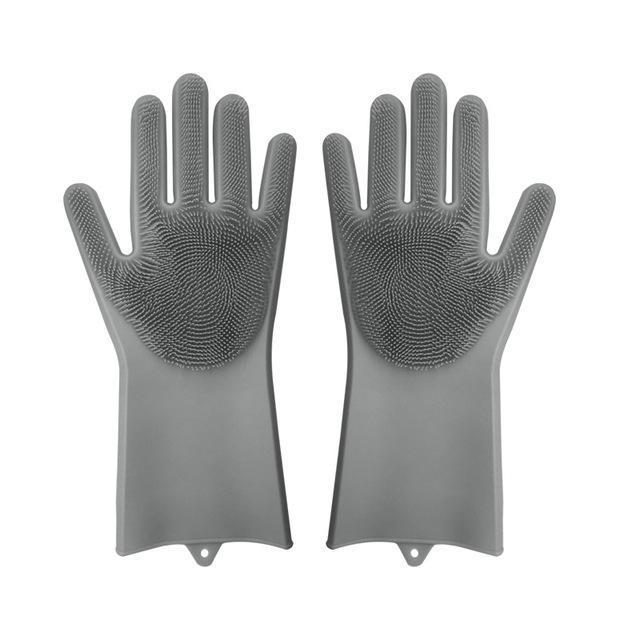 Silicone Scrubber Gloves - LuxeClean Essentials