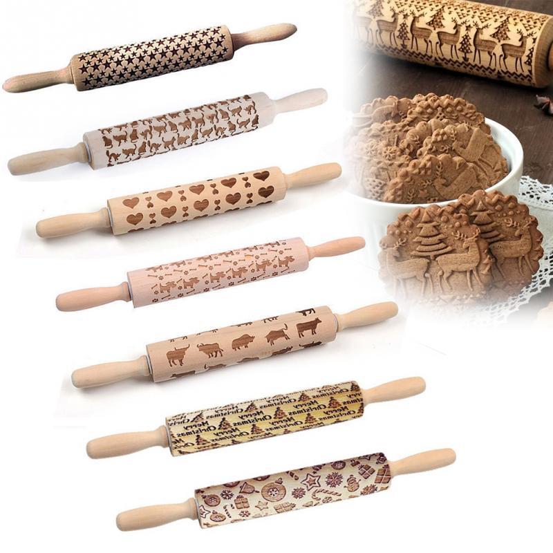 Decorative Rolling Pin - ArtisanBake Co.