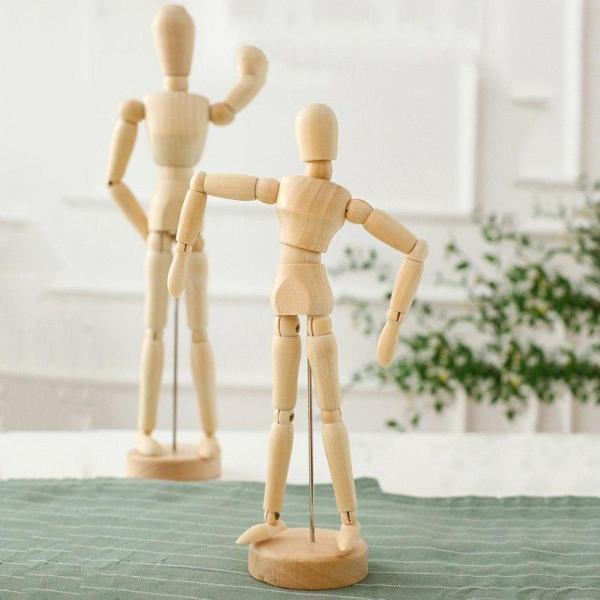 Artistic Body Kun - Premium Wooden Mannequins for Artists