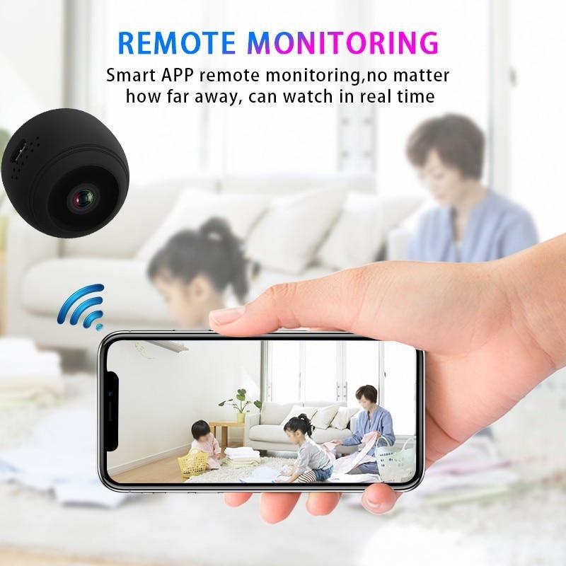 1080P HD Mini Wireless WiFi Security Camera - SecureView