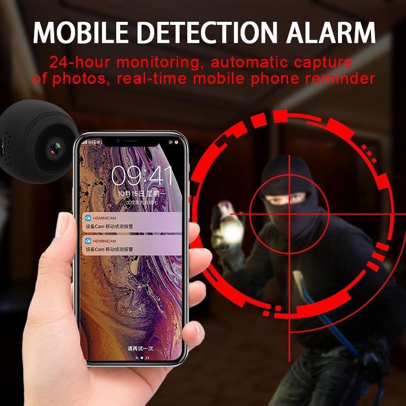 1080P HD Mini Wireless WiFi Security Camera - SecureView