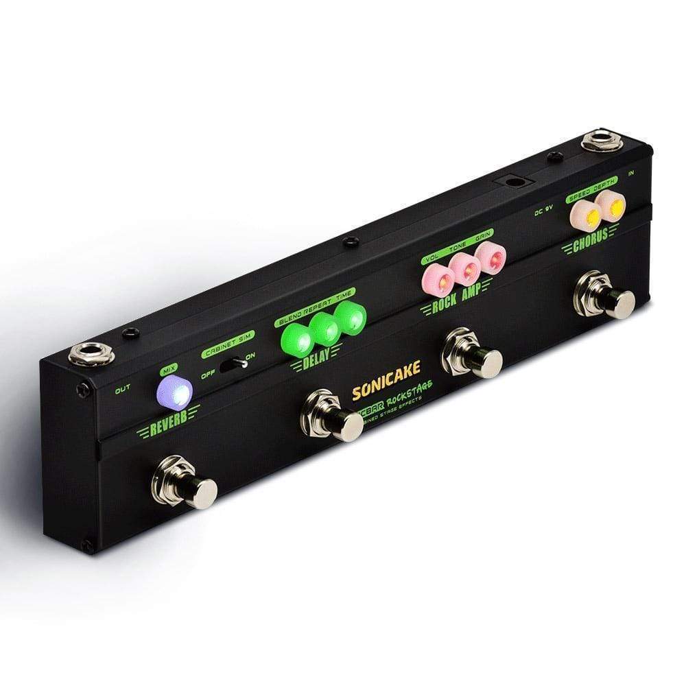 Guitar Effects Pedal - SoundCraft Pro 4-in-1 Pedal