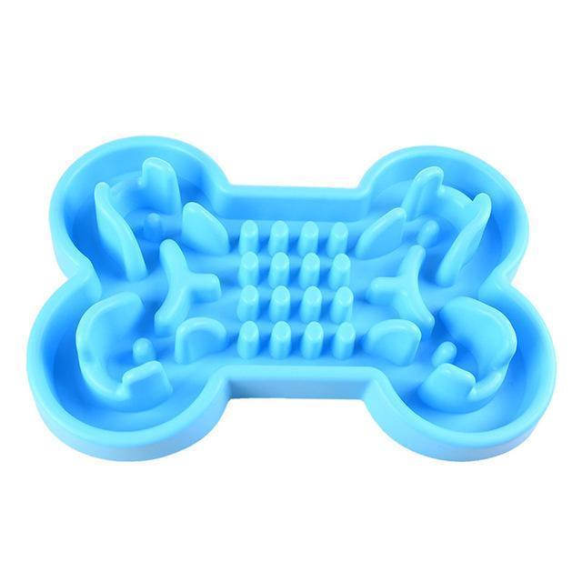Anti Choke Slow Feeder Bowl - Pawsitive Pet Essentials