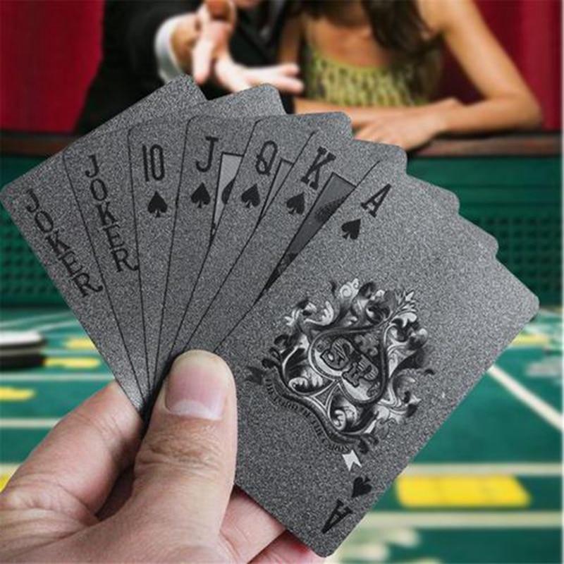24K Black Diamond Playing Cards - LuxeDeck