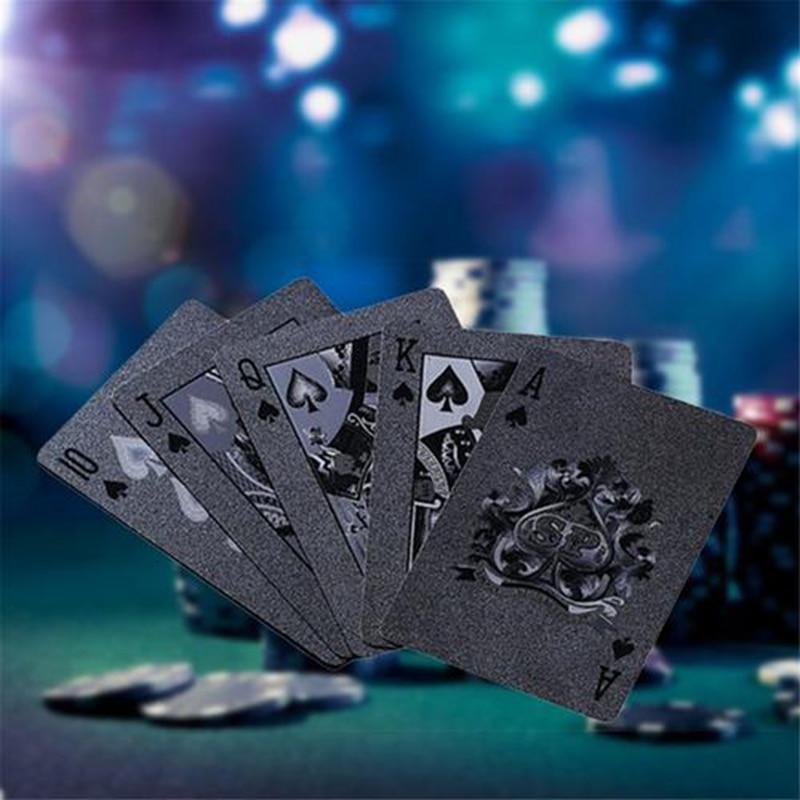 24K Black Diamond Playing Cards - LuxeDeck