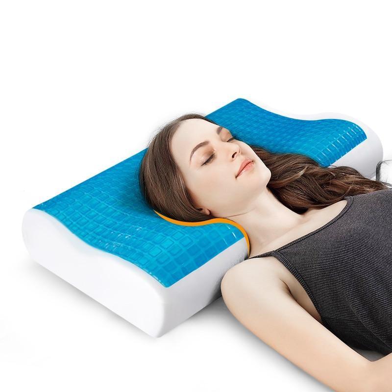 Cooling Memory Foam Gel Pillow - SleepLux