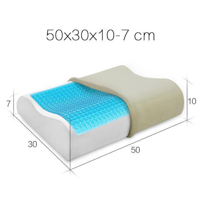 Cooling Memory Foam Gel Pillow - SleepLux
