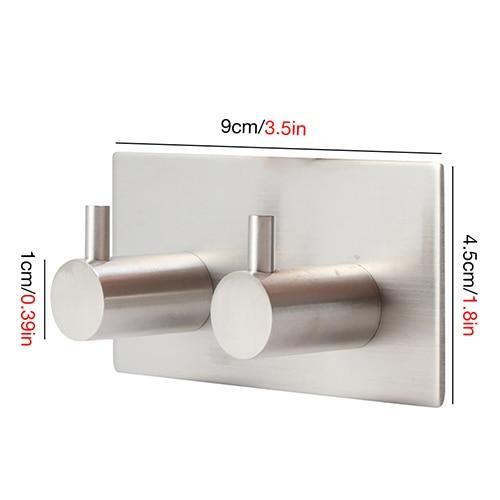 Stainless Steel Hooks - LuxeHome Essentials