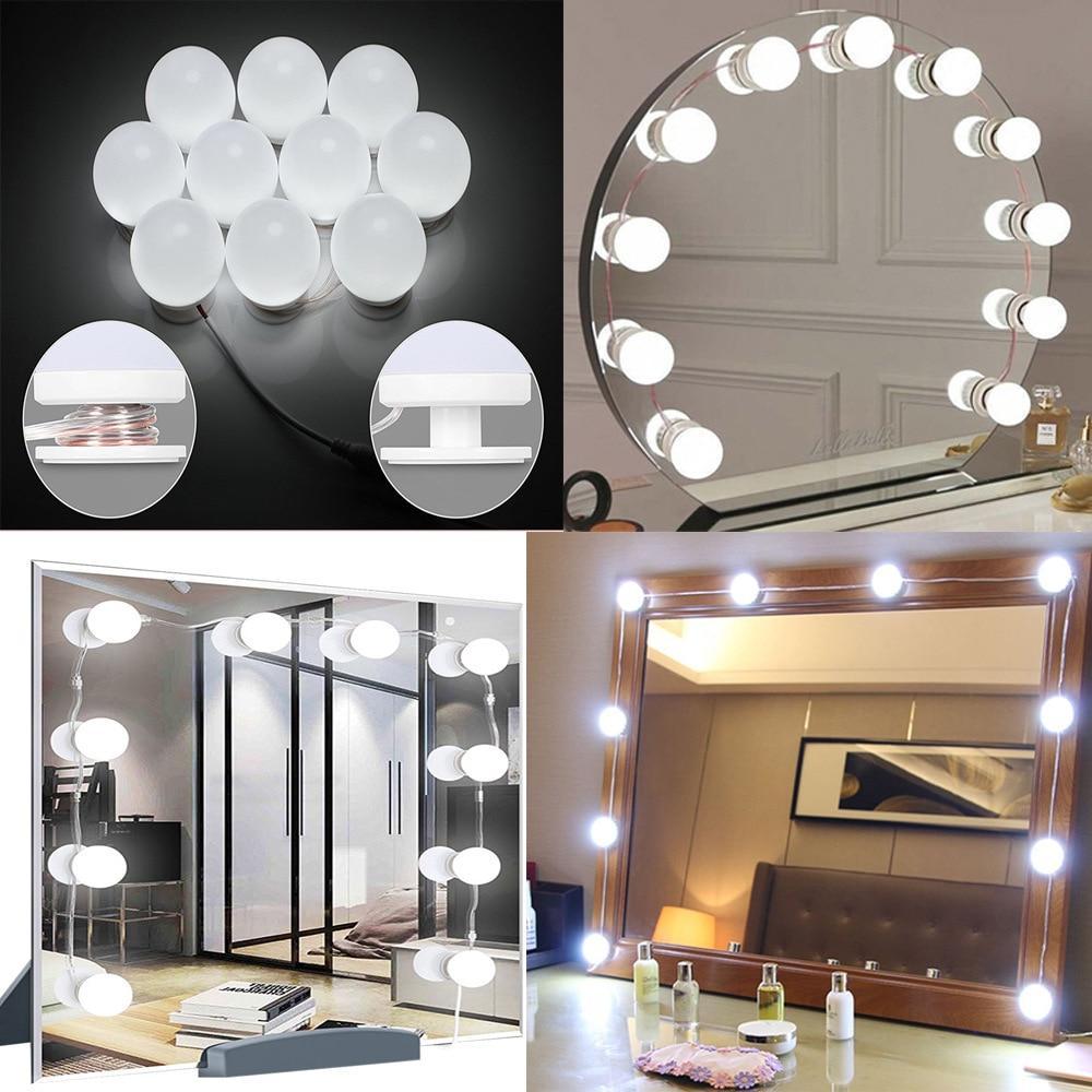 LED Vanity Mirror Light Kit - LuxeGlow
